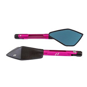 ESPELHO ESPORTIVO TWINS TRAPEZIO MINI PINK