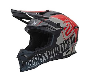 CAPACETE ASW FUSION 2.0 DASH PRETO VERMELHO AREIA 60  EAN  7908377162082