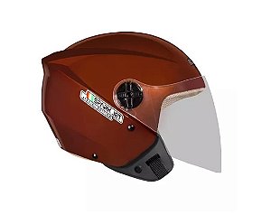 CAPACETE EBF SPARK JET SPECIAL EDITION MARRON 56