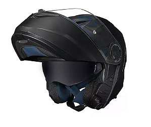 CAPACETE NORISK FORCE II MONOCOLOR MATTE BLACK 58/M