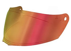 VISEIRA CAPACETE RACE TECH SECTOR RED HIGH IRIDIUM U