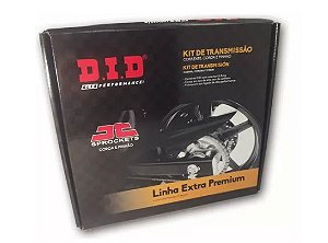 KIT RELAÇAO CB 650F/CBR 2017 42 / 15T / 525VO / 118ZB C/RETENTOR