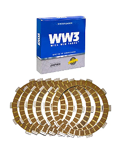 DISCO EMBREAGEM TWISTER 14...XRE 300 23...TORNADO 23(OBS)(SINTERIZADO)