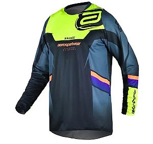 CAMISA ASW IMAGE SYNC CHUMBO PRETO AMARELO FLUO GG  EAN  7908377179806