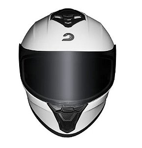 CAPACETE RACE TECH HIT MONOCOLOR WHITE 58/M