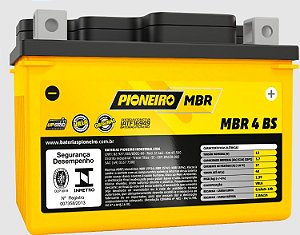BATERIA PIONEIRO BIZ100 ES...03/TITAN125KS 00/04/TTR125/JOG 50/JONNY 50 MBR 4 BS