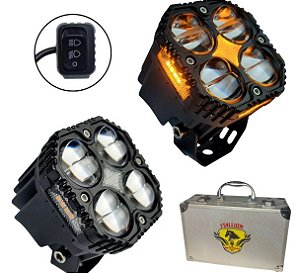 FAROL MILHA PRO-40 LED AMARELA
