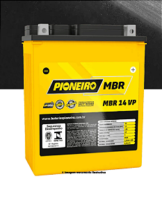 BATERIA CB 400/450/CBR 450/CBX 750/TENERE MBR 14 VP