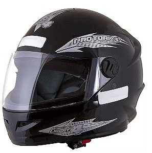 CAPACETE NEW LIBERTY FOUR PRETO 62