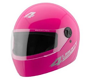 CAPACETE TORK LIBERTY FOUR ROSA 58