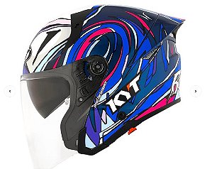 CAPACETE KYT TTR-JET BASTIANINI REPLICA S