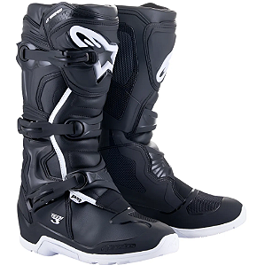 BOTA ALPINESTARS TECH 3 ENDURO WP PRETO BRANCO 08 EAN 8059347259529