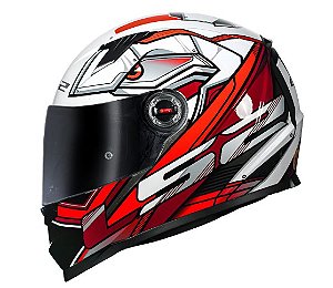 CAPACETE LS2 FF358 XDRON BLK/RED 60/L