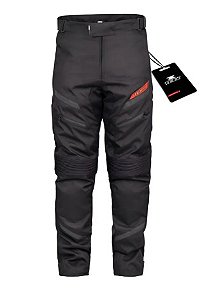 CALÇA TEXX STRIKE V3 MASCULINA PRETA/VERMELHA 4XL