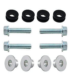 KIT FIXACAO PARALAMA DIANTEIRO TITAN 150 BUCHA/COXIM/PARAFUSO