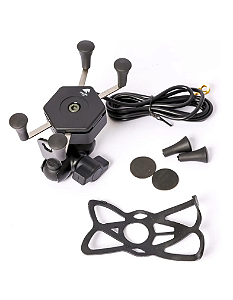 SUPORTE CELULAR C/CARREG USB