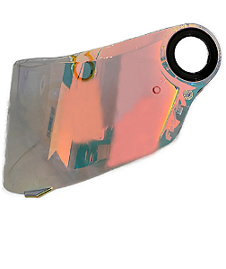 VISEIRA CAPACETE FW3 GT/GTN/GTX REVO VERMELHA TRANSPARENTE