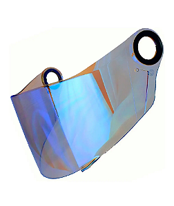 VISEIRA CAPACETE FW3 GT/GTN/GTX REVO AZUL TRANSPARENTE