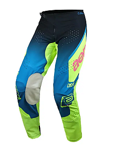 CALÇA ASW CONCEPT GENESIS PRETO PETROLEO AMARELO FLUO 42 EAN  7908377182554
