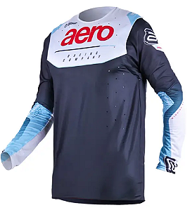 CAMISA ASW CONCEPT GENESIS PRETO BRANCO AZUL VERMELHO G  EAN  7908377182332