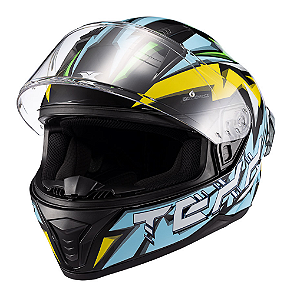 CAPACETE TEXX RAPTOR GENESIS AZ/AM/BC 58