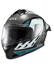 CAPACETE TEXX SPIHE CUBE AZ/VD 58