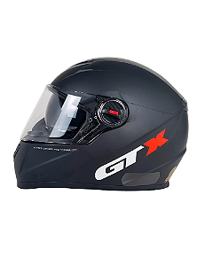 CAPACETE FW3 GTX COMFORT PRETO FOSCO 58
