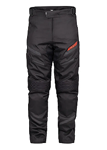CALÇA TEXX STRIKE V3 MASCULINA PRETA/VERMELHA M