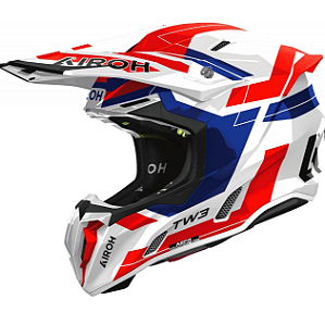 CAPACETE AIROH TWIST 3 DYNASTY BLUE/RED GLOSS 58