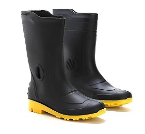 BOTA BORRACHA PEGA FORTE PT/AM 39