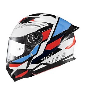 CAPACETE TEXX HUNTER ARK PT/VM/AZ/BC 60