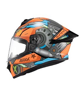 CAPACETE TEXX SPIHE GEAR VM/AZ 58