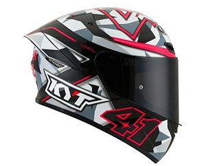 CAPACETE KYT TT-COURSE ESPARGARO REPLICA 2018 FUXIA XL