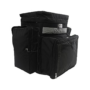 MOCHILA MEGAZORD EXPANSIVA 120 LITROS REFORÇADA - PRETA