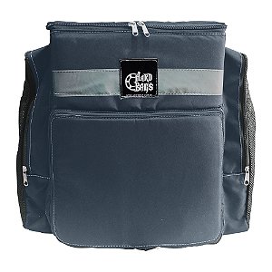 MOCHILA TÉRMICA BAG BOX EXPANSIVA 100 LITROS REFORÇADA - CINZA