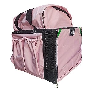 BAG REFORÇADA PARA DELIVERY ROSA BEBÊ MODELO GOLD