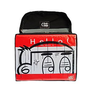 BAG REFORÇADA COLAB KAIO VICIO TINTA - HELLO MY NAME IS