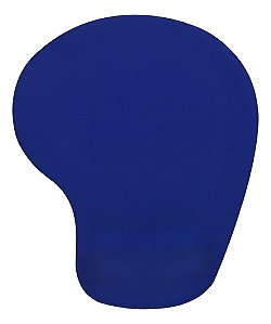 Mouse Pad Apoio De Pulso Em Gel Punho Gamer Cor Azul-escuro