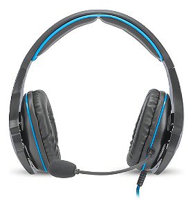 Headfone Gamer Usb 7.1 Surround Led C/microfone Hf-g650 Azul