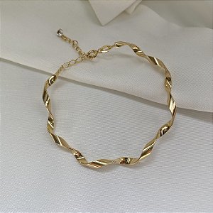 Bracelete Trama - Fio Torcido