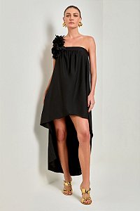 Vestido Thassia Naves Preto