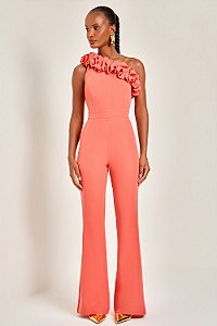 MACACÃO ORIGAMI LARANJA