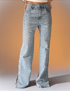 CALÇA ESTRELA BORDADA