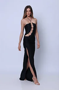 SAIA DRAPEADA POSITANO PRETO