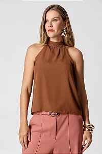 Blusa Lalá - Marrom
