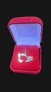 PINGENTE OURO18K  1.0 GRAMAS / ESCAVADEIRA HIDRÁULICA