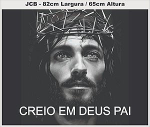 ADESIVO DO CRISTO VIDRO TRASEIRO JCB ESCAVADEIRA HIDRAULICA
