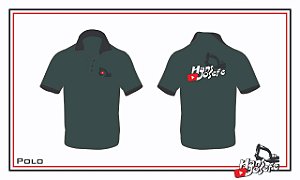 CAMISA POLO COR VERDE