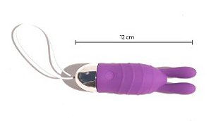 Vibrador Coelho Bunny 10 vibrações Roxo