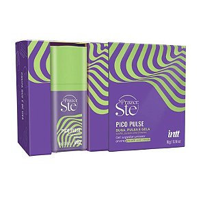 Pico Pulse Sabor Picolé de Uva Verde – Excitante Unissex com Efeito Suga, Pulsa e Vibra | Geladinho (16g)